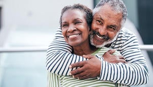 elder couple